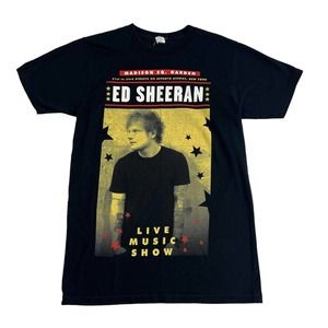 Ed Sheeran 2013 Concert TShirt Womens Small Madison Square Garden NY